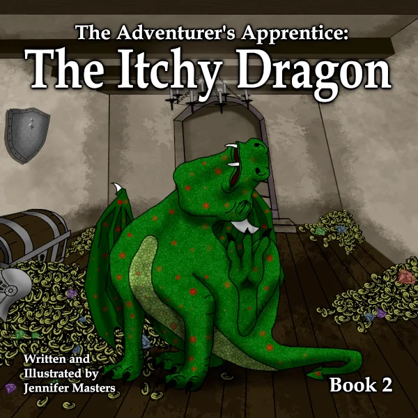 A photo of the book The Itchy Dragon
