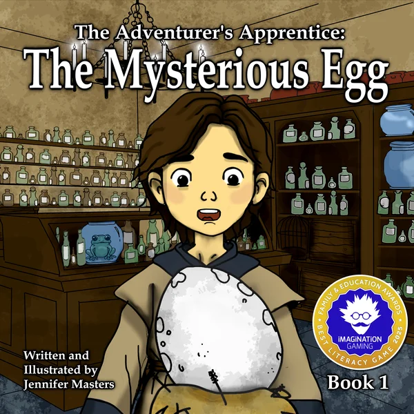 A photo of the book The Mysterious Egg